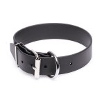 Extra Wide Black Biothane Swiss Mountain Dog Collar