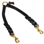 Swiss Mountain Dog Leather Coupler Braided