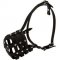 Walking and Training Leather Cage Swiss Mountain Dog Muzzle