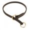 Swiss Mountain Dog Leather Choke Collar Effective Training