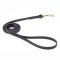 Black Biothane Swiss Mountain Dog Leash for Walking, Tracking