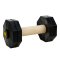"Schutzhund Champion" 2 1/4 lbs (1000 g) Wooden Dog Training Dumbbell with Removable Plastic Weight Plates
