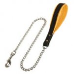 Swiss Mountain Dog Dog Leash with Leather Handle