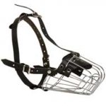 Wire Basket Swiss Mountain Dog Muzzle for Comfortable Walking and Training