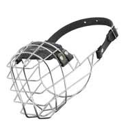 'The Silencer' Wire Cage Swiss Mountain Dog Muzzle With One Strap