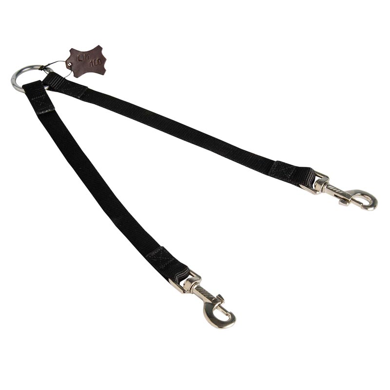 Nylon Swiss Mountain Dog Leash Coupler Stitched