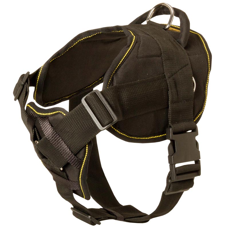 Nylon Swiss Mountain Dog Harness for Pulling Tracking Training