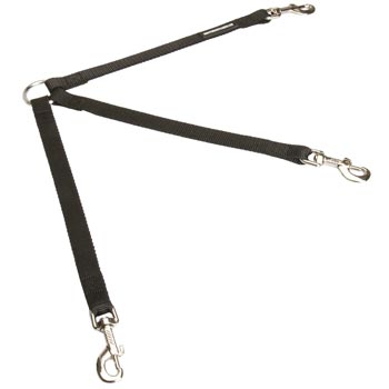 Swiss Mountain Dog Nylon Leash for Walking 3 Dogs with Comfort