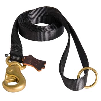Swiss Mountain Dog Nylon Leash for Dog Patrolling