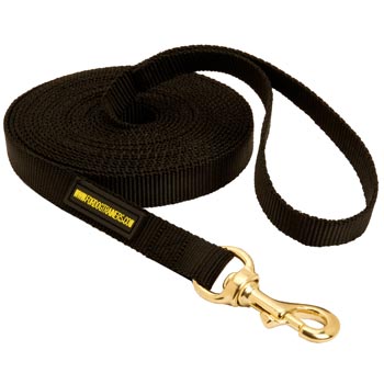 Tracking Extra Long Nylon Swiss Mountain Dog Leash 