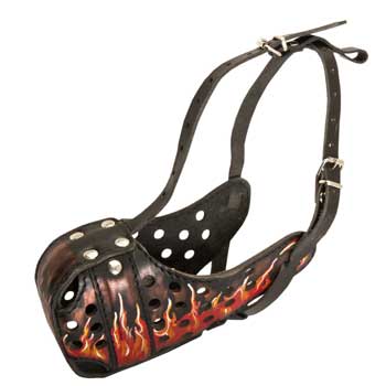 Adjustable Swiss Mountain Dog Muzzle