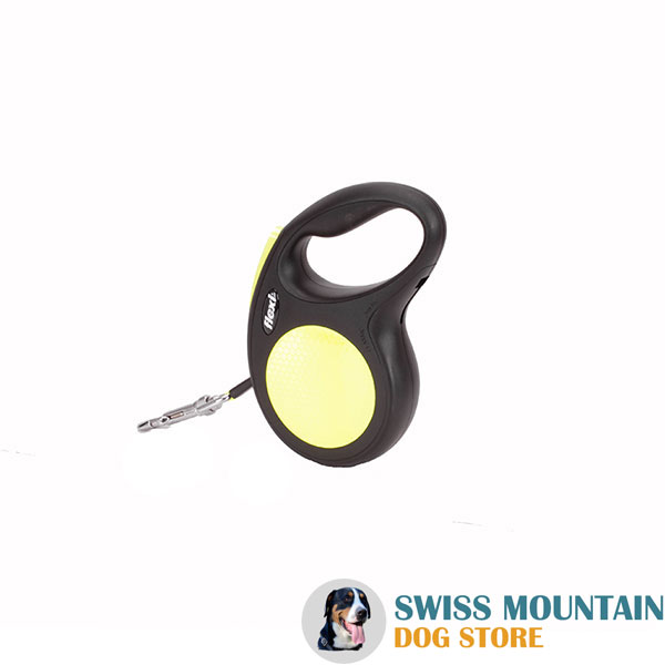 Total Safety Retractable Leash Neon Style for Daily Walking