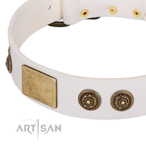 Fine quality dog collar made for your handsome pet