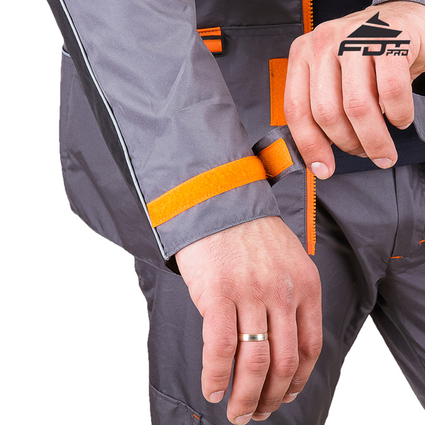 FDT Pro Dog Training Jacket with Reliable Velcro Adjustment
